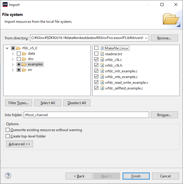 ZCU111 PetalinuxとSDKのビルド及びプロジェクト作成 - compnet